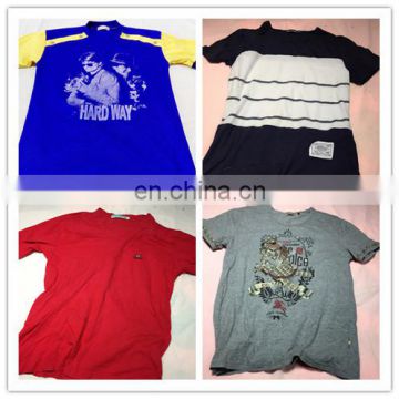 used clothes hongkong bales of mixed clothing for sale Men T Shirts OEM Service