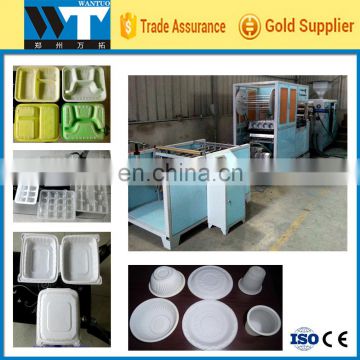 plastic disposable tableware starch disposable production line melamine tableware machine