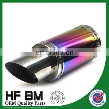 wholesale stainless steel gy6 muffler noise reducers, gy6 150cc exhaust muffler motorcycle