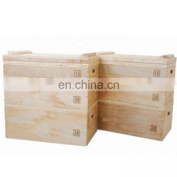 Wooden Jerk Box Jerk Block for Weight Lifting