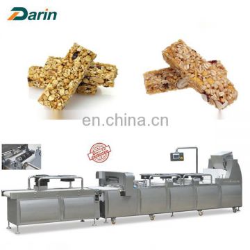 Cereal bar machine Production Line / Snack Flat Bar DRC-75 Type WEG Motor