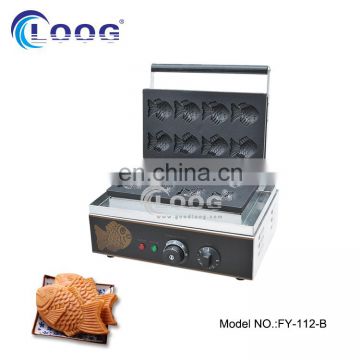 Commercial Use Electric Korea Fish-shaped Waffle Taiyaki Baker for Sale Free Shipping