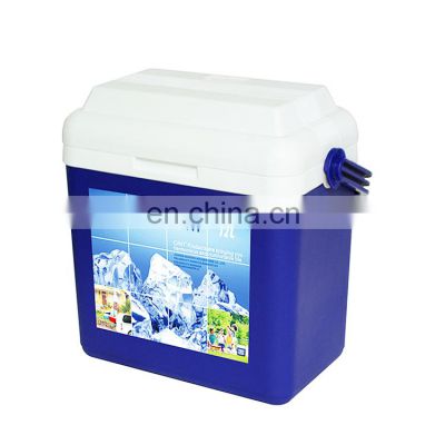 Wholesale 12L Plastic insulated EPS foam ice hard cooler box easy to take away with handle