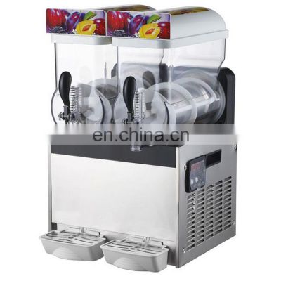 220V double Heads frozen slush machine with high quality