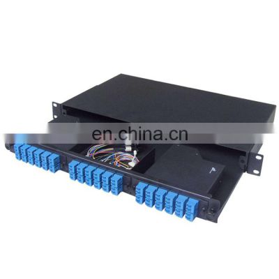 China supplies 8/12/24/48 port UTP/FTP shileded/unshielded cat5e/cat6/cat6a patch panel