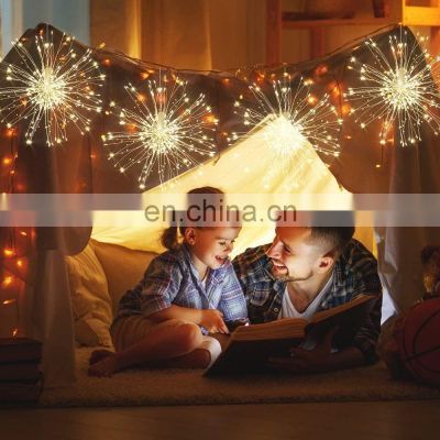 Hot Sell Decoration 120L Copper Wire Lithium Battery Operated rechargeable Led String Light Promotional Gifts