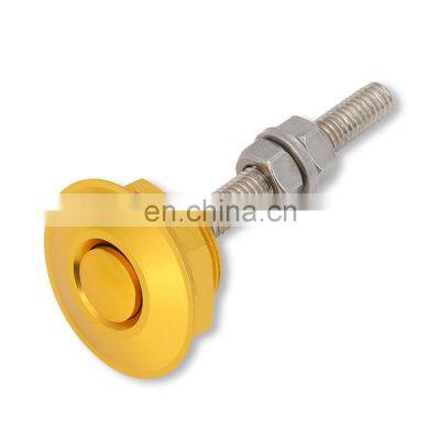 New Racing Gold Aluminum Quick Release Fastener For Car Front Rear Bumpers Trunk Fender Hatch Lids Kit