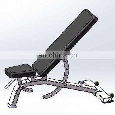 Wholesale price gym equipment S113 gimnacio Adjustable bench maquinas de gimnasio