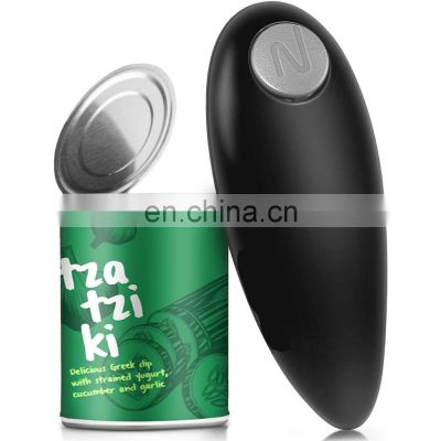 Electric Can Opener for Kitchen, Hand Held Automatic Can Opener with Smooth Edge, Portable and Battery Operated
