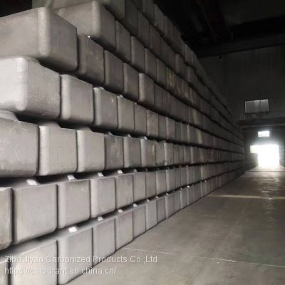 Anode carbon block/carbon anodes for electrolytic aluminium industry