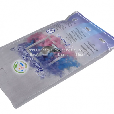 25kg printing high quality plastic fertilizer pp woven packaging bag custom laminate