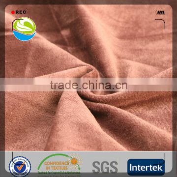China factory 100% polyester warp knitting plush velboa fabric home textile fabric