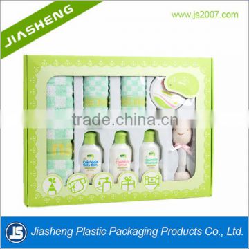 Eco-friendly and non-toxic wholesale gift set baby products pacakging insert tray