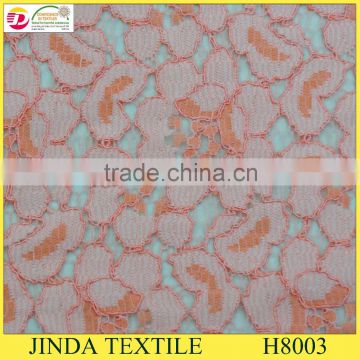 2015 Wholesale Free Sample High Quality Chemical Cotton Lace Fabric