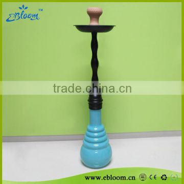 Luxury silicone hose silicone bowl zinc alloy stem amy deluxe hookah