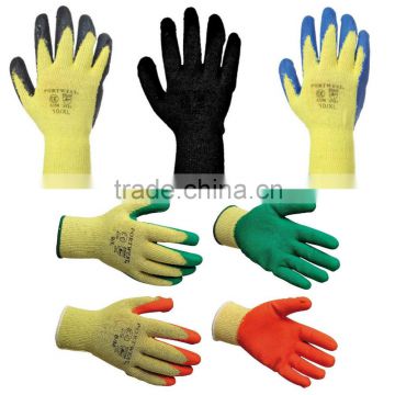Various color work glove pattern safety gardening glove GL4056