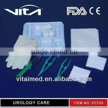 The New Combination Of Catheterization Operation Set FCT03 With CE/FDA/ISO13485 Certificate