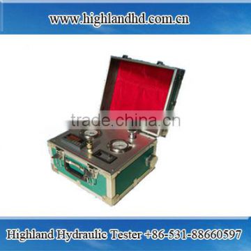 Highland Pressure Gauge Tester for Excavator pump and motor China manufacture