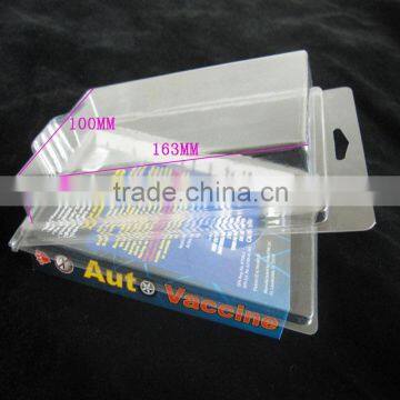 PET clamshell blister packaging box