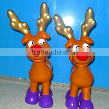 Fiberglass Deer Sculpture For Indoor &Outdoor Christmas Decoration