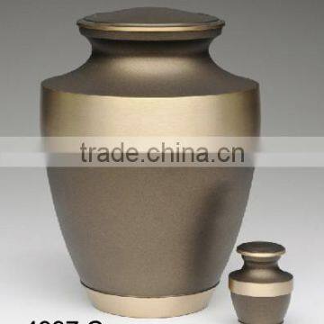 Brass cremation urns