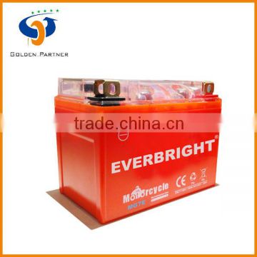 China supplier supply agm 12v battery for motorcycle