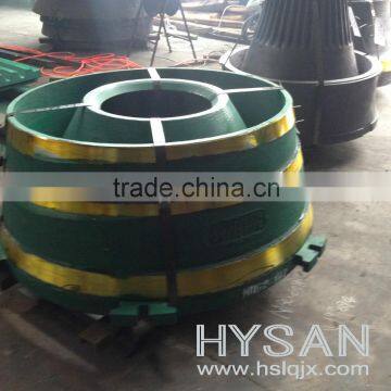 High Manganese Bowl Liner Cone Crusher Parts Wear Resistant Parts