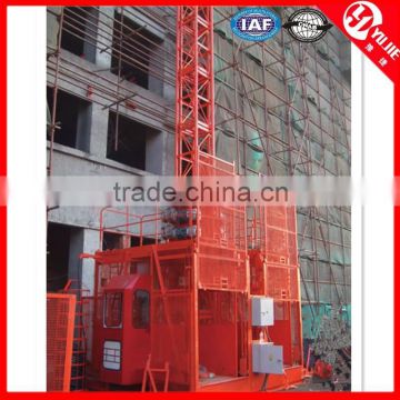 SC100 double cages construction hoist ,construction mini hoist cranes