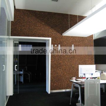 cork wall tile for decoration, sound insulation, natural & eco-friendly