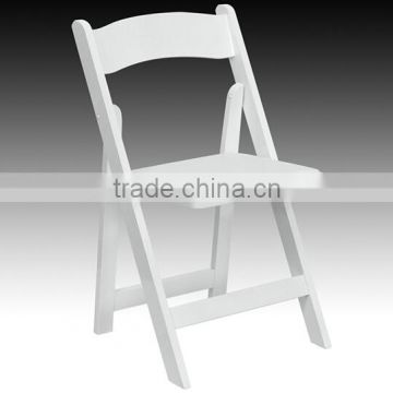 Popular White Wooden Americana Folding Chair