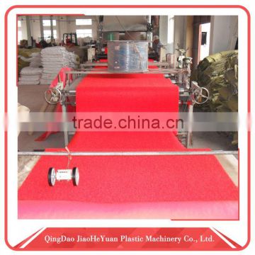 high standard pvc car coil carpet production machine