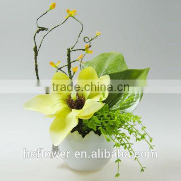 real touch artificial cymbidium for wedding decoration