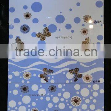 New designs 250x400 mm Glazed Tile Dsign Indoor High Quality wall Tiles