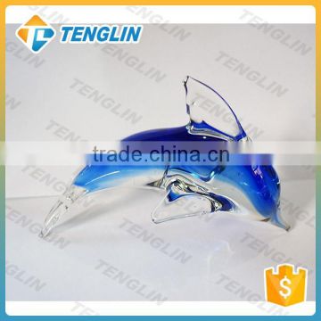 Decorative murano glass dolphin