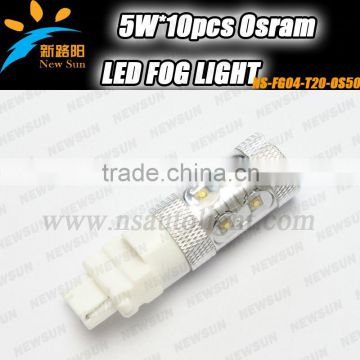 1 Pc 50w!! T20 Reverse brake Lights DC12-28V Turn Signals High Power Led Lamp Usa C ree Chip Auto Lamp Super Bright