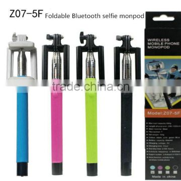 2015 wholesale selfie stick ,bluetooth selfie stick , selfie stick with bluetooth shutter button