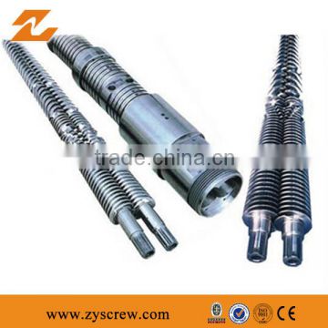 CM80 extruder conicial twin screw for pvc pipe