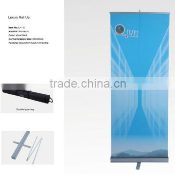 Popular luxury aluminium roll up banner stand