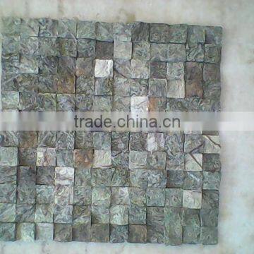 mosaic stepping stone patterns, natural marble pattern flooring