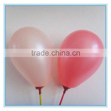 pink plain latex balloon/ flat ballon