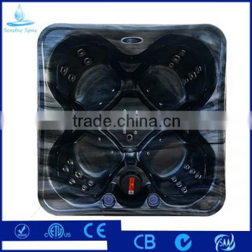 Guangzhou Factory Competitive Price 4 Seats Acrylic Balboa Spa Tub