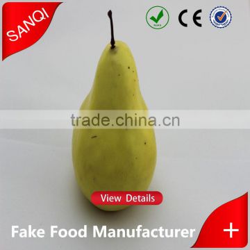 Realistic tropical artificial fruit decorative artificial fruit fake pear for home decor