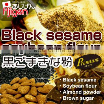 Popular and Natural sesame paste Black sesame Soybean flour with Flavorful made in Japan