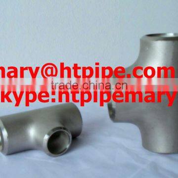 ASTM B366 UNS NO8825 Nickel alloy seamless equal tee