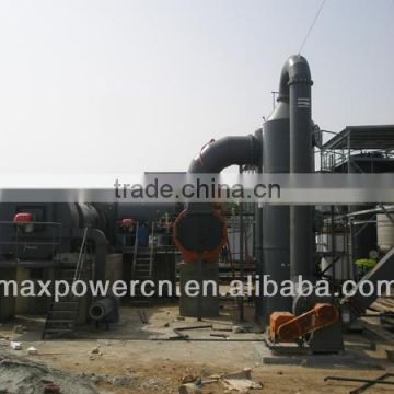MSW solid rotary incinerator
