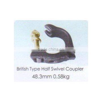 British Type Half Swivel Coupler