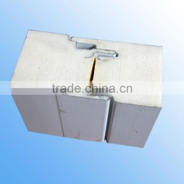 Polyurethane insulated wall panel for prefabricated house