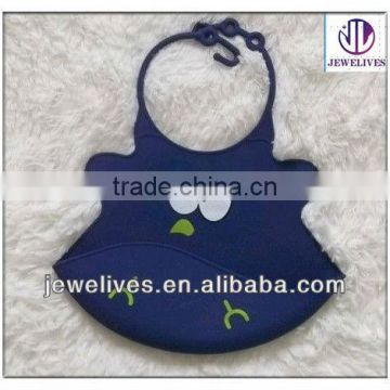 Silicon baby bibs with Infant Food Feeding Pocket for 6 month to todders bib