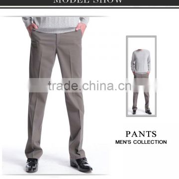 2015 fashion style Cotton Men Business Casual Pants Slim Fit trousers