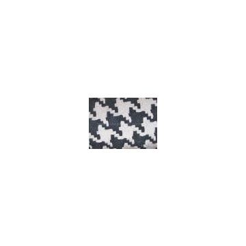 Houndstooth Fabric,Woven Wool Fabric